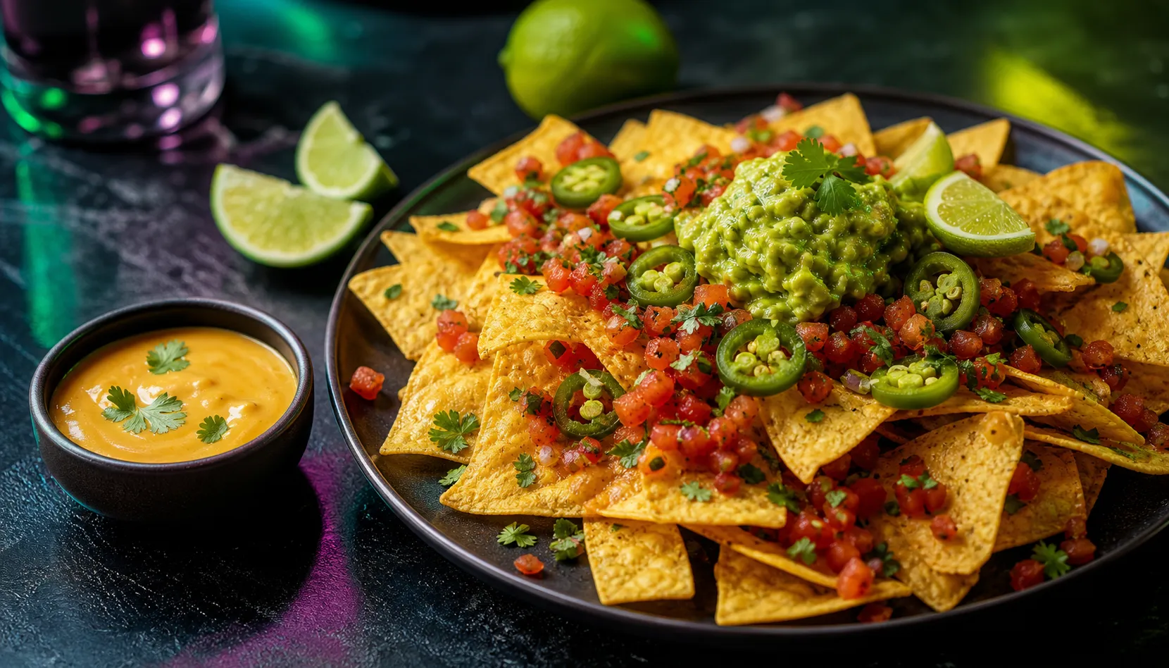 Nachos Royal z dodatkami